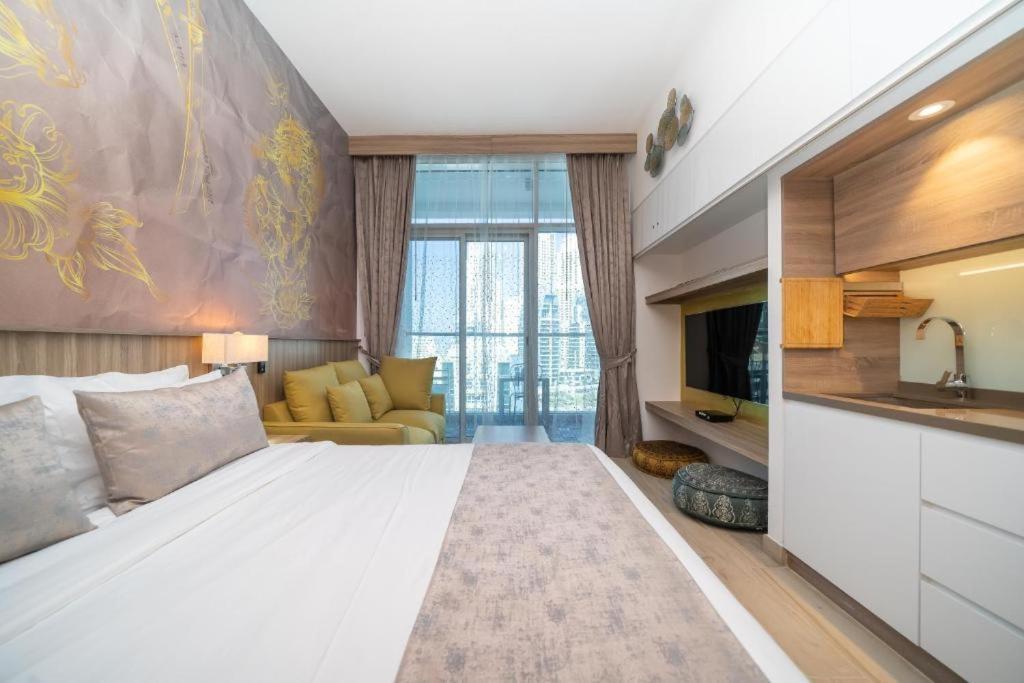 Higuests - Designer Studio In Dubai Marina With Amazing Views Exterior foto